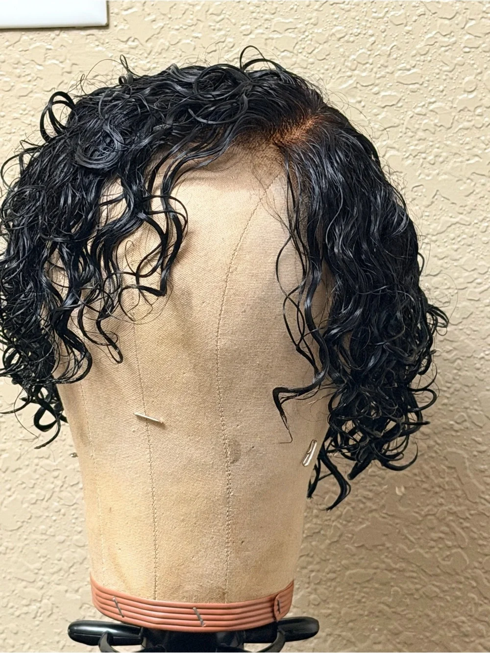Human Hair Wet and Wavy Wig - Picture 10 of 16